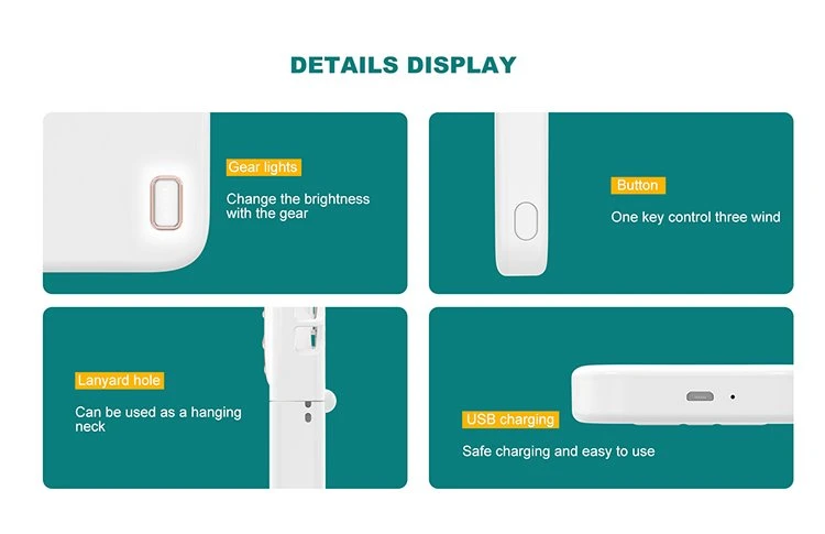 Portable battery operated fan