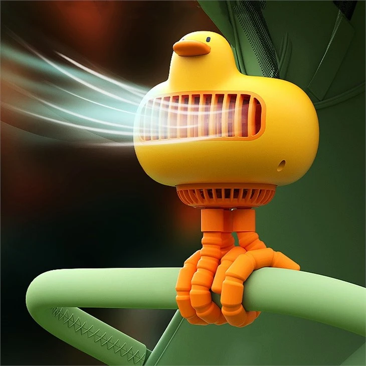 Portable mini duck fan